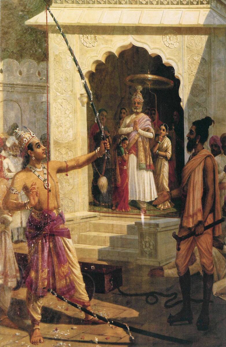Traditional depiction of Rama